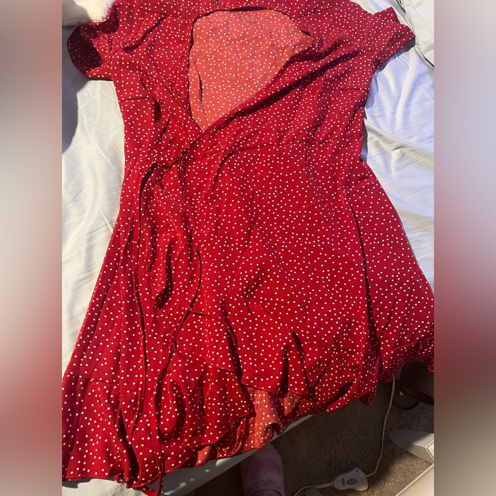 Red dress